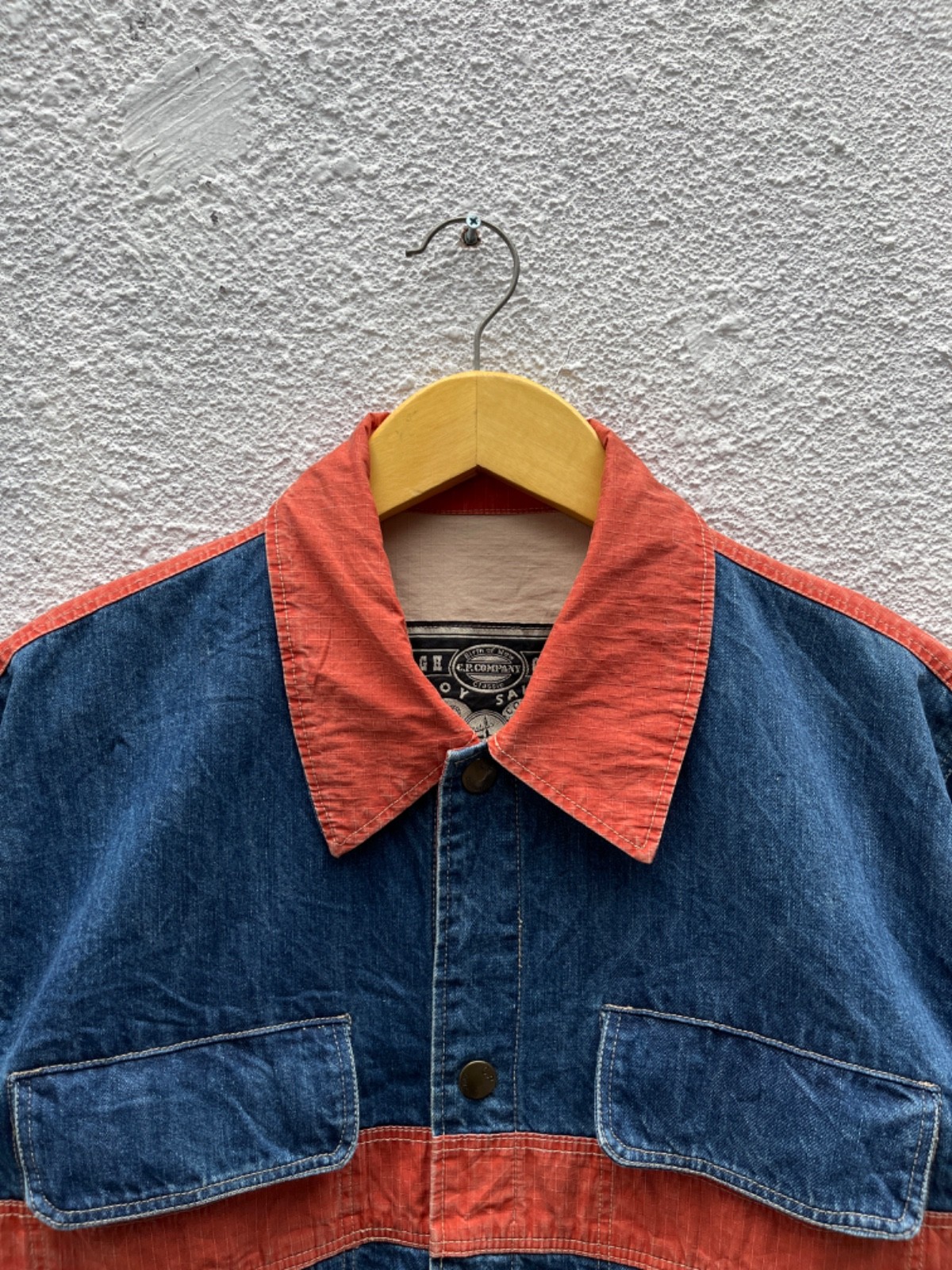 Vintage CP Company Sailing Hybrid Denim Jacket thumbnail 2