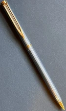 Vtg Waterman Gentleman's Sterling Silver Mechanical Pencil-Used Very Nice