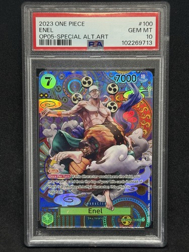 Enel OP05-100 SP · OP05 PSA 10, eBay listing photo