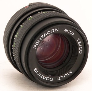 Pentacon 50mm f1.8 M42 mount Lens fit CANON NIKON SONY PANASONIC M4/3 Mirrorless