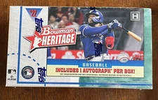 2022 Bowman Heritage -Autos, Color, Variation, Chrome - You Pick, Free Shipping