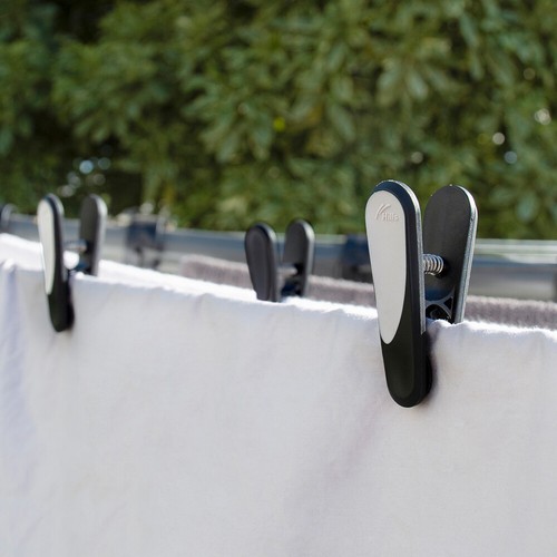 20pc Hills Premium Comfort Soft Grip Clothing/Sheet Clothesline Pegs Mixed - Picture 2 of 2