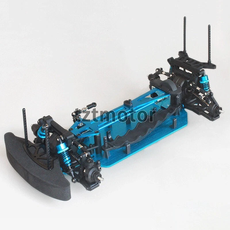 1:10 HSP Unlimited 94123 Drift Car Frame RTR Kit Empty Frame with Chassis & Tyre - Image 3 of 4