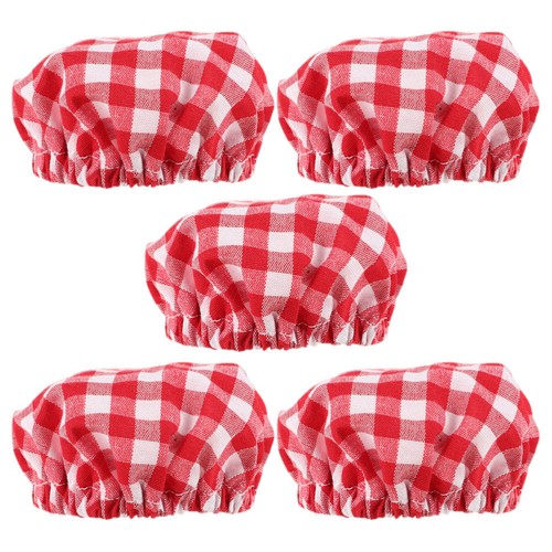 5 Pcs Glass Bottle Cap Cover Cloth Covers for Sourdough Starter Jars - Picture 17 of 17
