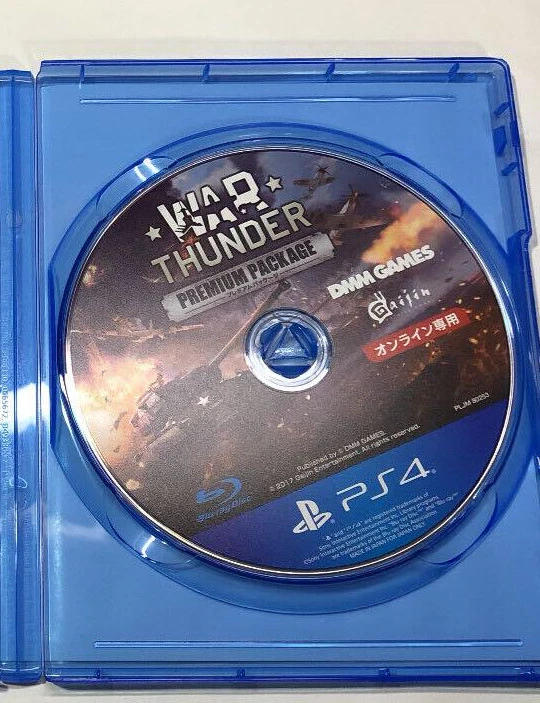 War Thunder Premium Package Sony Playstation 4 PS4 Japanese ver Tested - Image 3 of 4