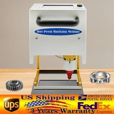 Portable Dot Peen Marking Machine  Metal VIN Code Engraving Printer Touch Screen