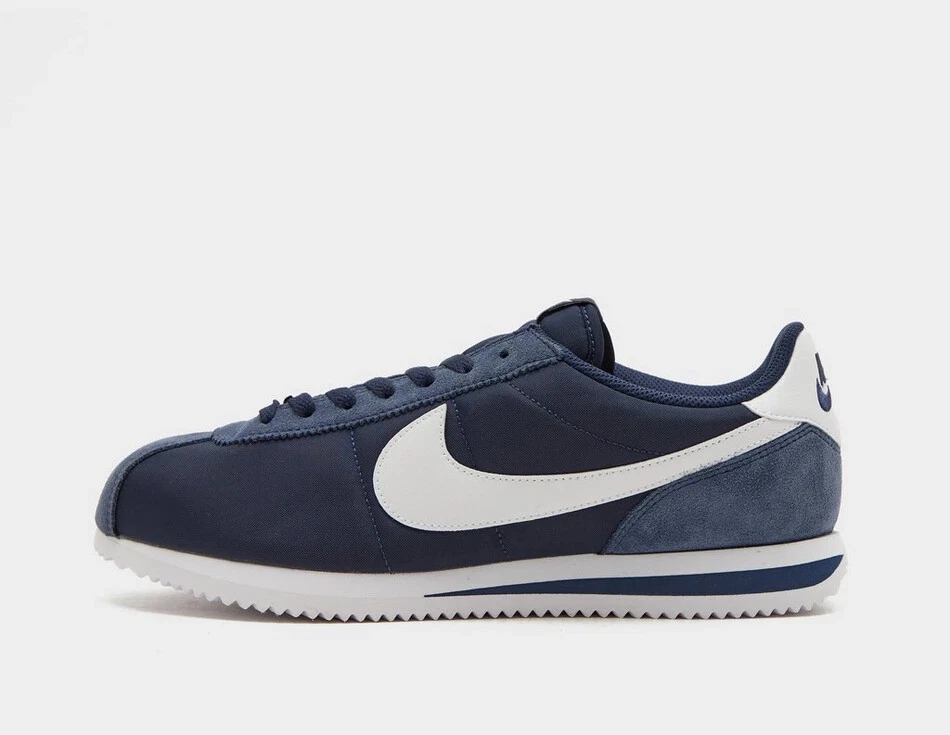 Nike cortez top blue mens