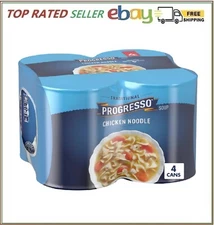 Progresso Traditional, Chicken Noodle Soup, Ready To Serve, 19 oz., 4 Pack