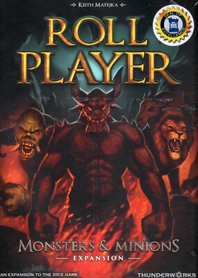 Thunderworks Games Roll Player Monsters & Minions Expansion