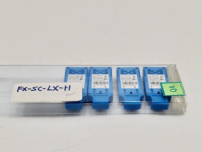LOT OF 4 - Source Photonics C-13-1250-C-T3-SSCB-G5: 1.25Gbps Single Mode Trans