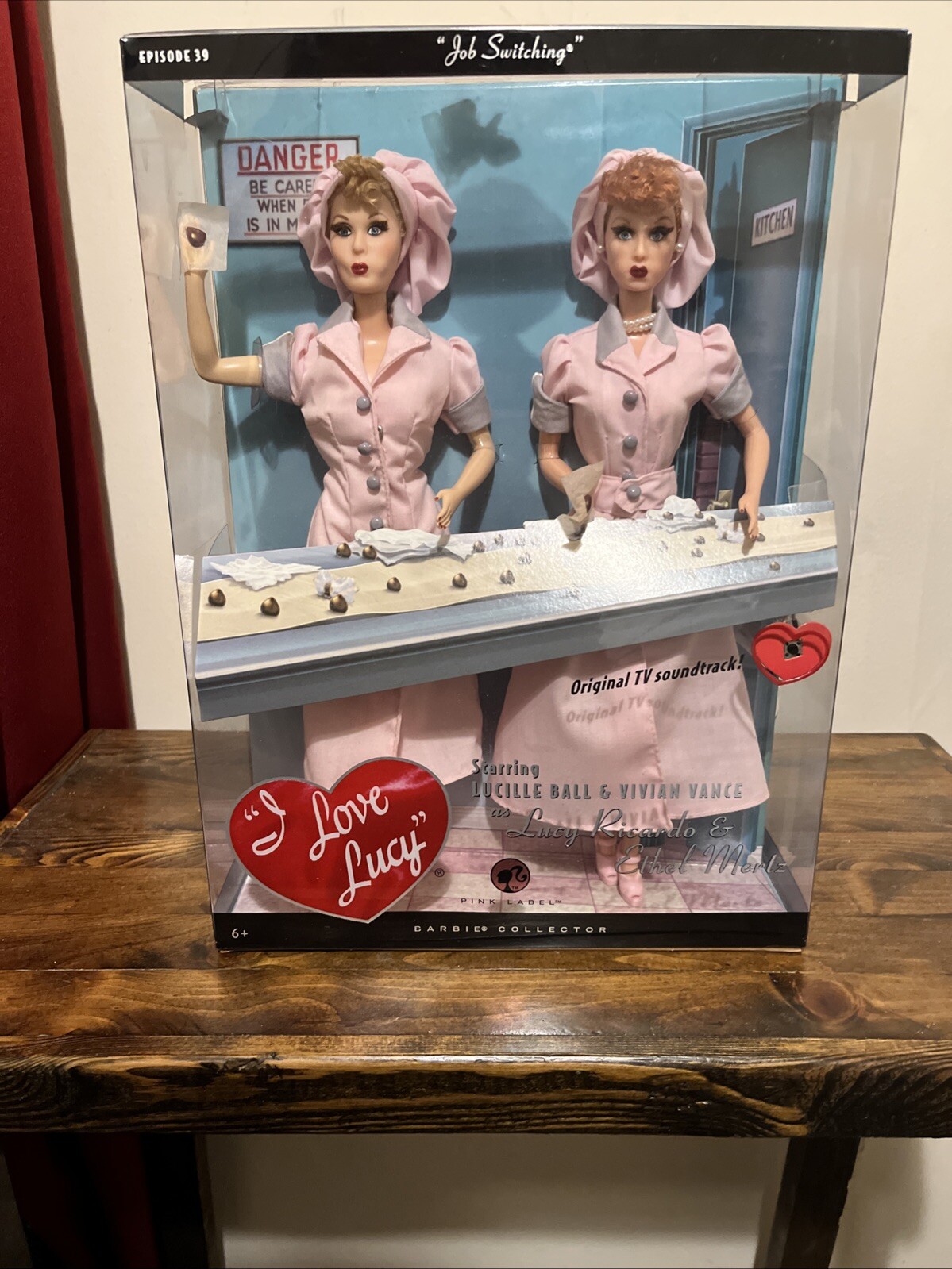 I Love Lucy Barbie Collector Edition “Job Switching” Episode 39