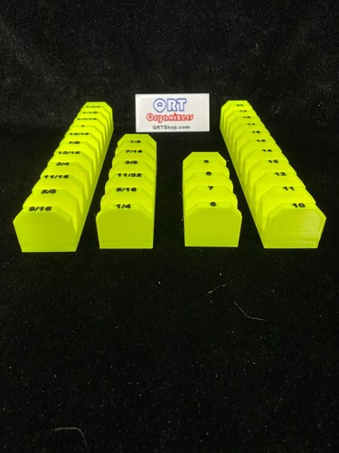 QRT NON Magnetic Slanted Wrench Organizer Racks - Picture 11 of 15