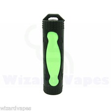 Protective Silicone Sleeve for 18650 Batteries / Silicone Cover (Black)