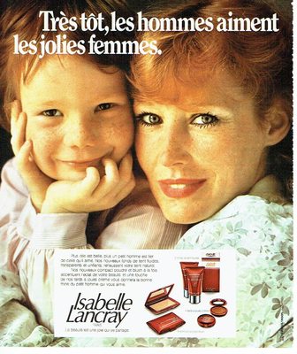 ADVERTISING 0217 1978 Makeup & Cosmetics Isabelle Lancray