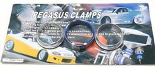 Obx Wiggin Clamps Pegasus Turbo Clamshell 2.5 Blue Obx Wiggin Clamps Pegasus Turbo Clamshell 2.5 Blue
