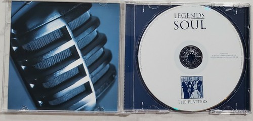 Legends Of Soul 4 CD Collection Ben E King Temptations Platters Drifters - Picture 8 of 11