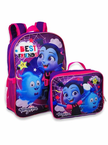 Disney Vampirina Niñas Escolar Lunch Caja Libro JUEGO Niños Regalo eBay