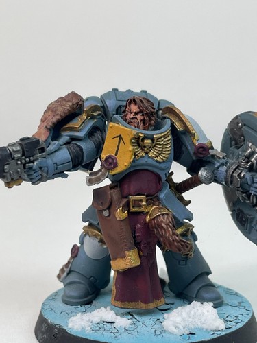 Bladeguard lieutenant Space Wolves Space Marines Warhammer 40k 1578 - Picture 11 of 11