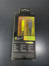Skullcandy Line Braided Charging Cable USB-A To Apple 15W Rapid Charge 6 ft