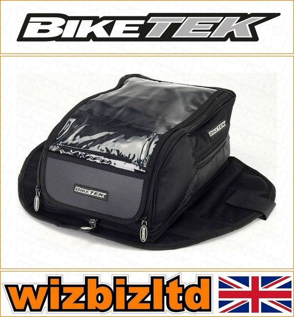 BikeTek URBANO Motorcycle Bike Tank Bag 15l Expandable to 23l for