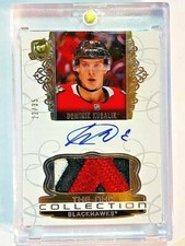  2019-20 The Cup The NHL Collection Patch Autographs #NHLDK Dominik Kubalik /35