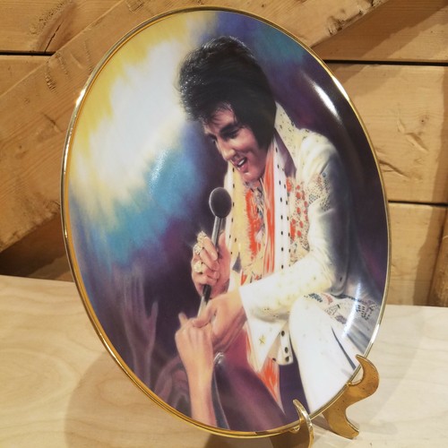 Loving You Elvis Remembered Collector Plate Susie Morton 1987 10" Swanky Barn - Picture 12 of 12