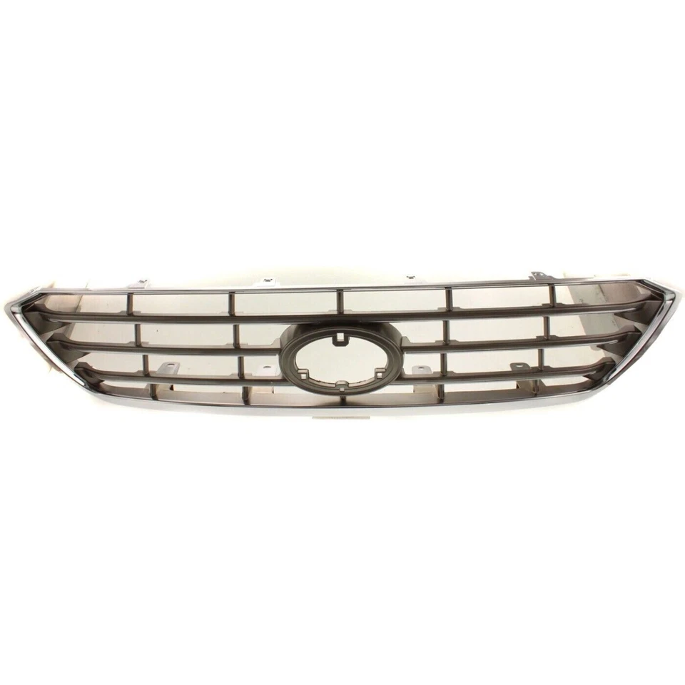 For 2008-2010 Toyota Highlander Chrome Front Grille Plastic TO1200307 - Imagem 2 de 4