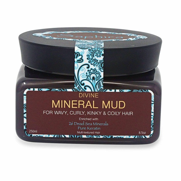Saphira Mineral Mud Hair Mask Deep Conditioner Healing Treatment