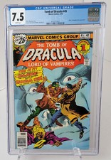 Marvel Comics Tomb of Dracula #45 CGC 7.5 Blade vs. Hannibal King