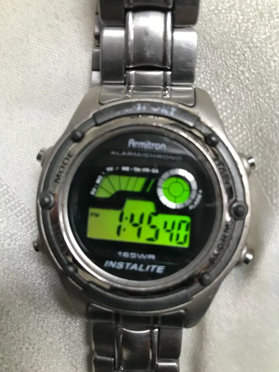 Armitron wr165 hotsell alarm off