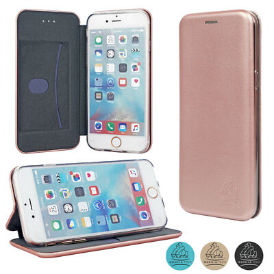 Neu iPhone 7 Plus Flip Case 3D Wallet Stand Schutzhülle Stoßfest Slim Cover