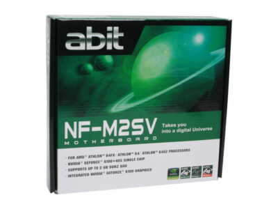 ABIT NF-M2SV Socket AM2+/AM2 NVIDIA GeForce 6100 mATX Motherboard