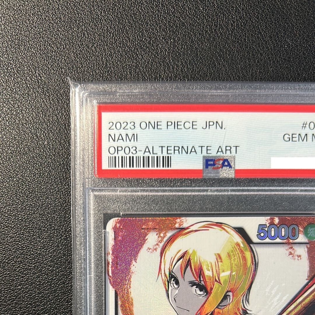PSA 10 Nami OP03-040 L Alt Art Mighty Enemies 2023 ONE PIECE PSA 10 Nami OP03-040 L Alt Art Mighty Enemies 2023 ONE PIECE