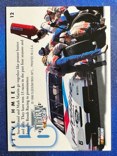 1996 Fleer Ultra #12 Steve Hmiel - Picture 2 of 2
