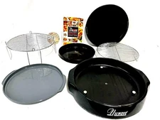 Nuwave Pro 20358 Infrared Oven Replacement Lot Of Base Racks Bake & Drip Pans 