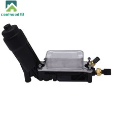 Adaptador de montaje de carcasa de enfriador de filtro de aceite apto para Chrysler Dodge Jeep Ram 3,6 L