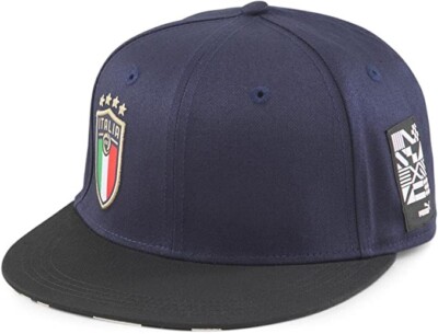 Puma Erwachsene Italia FIGC Flatbrim Cap 023951 06