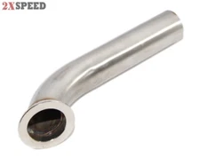 New Universal Stainless 75 Degree Flanged for V-Band for Tial MVS 38mm Wastegate