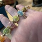 Napier Gum Drop Molded Glass Necklace Colorful Vintage 1963 — photo 9