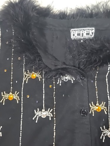 Vtg Berek Hand Knit Spyder Sweater "SAMPLE" 1 Of 1 - Picture 6 of 10