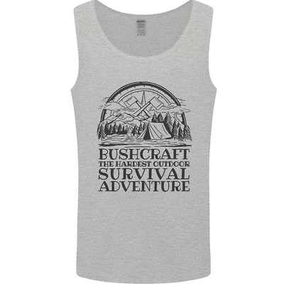 Bushcraft Outdoor Survival Adventure Herren Trägershirt Tank Top