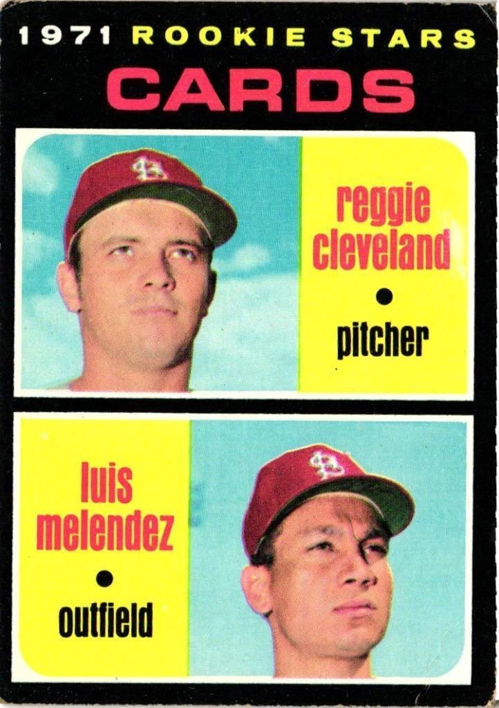 REGGIE CLEVELAND LUIS MELENDEZ 1971 Topps #216 FREE SHIP 50% OFF SALE B1011R4S