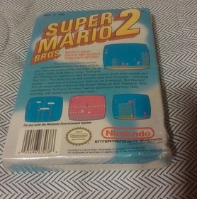 Super Mario Bros. 2  (NES, 1988) Brand New Factory Sealed 