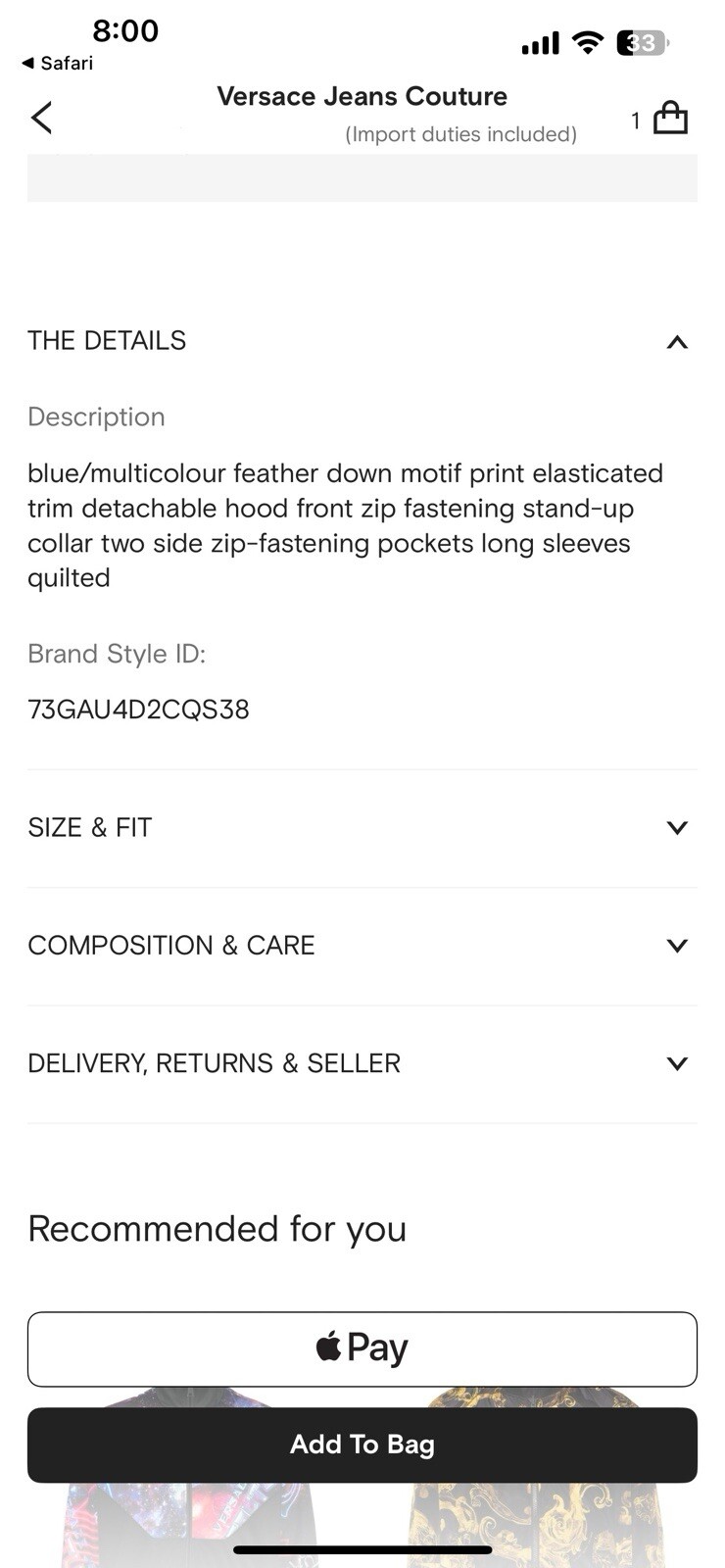 versace jacket men - image 15