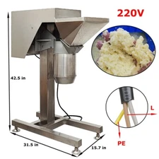 Fully Automatic Commercial Stainless Steel Vegetable Crushing Mud Kitchen