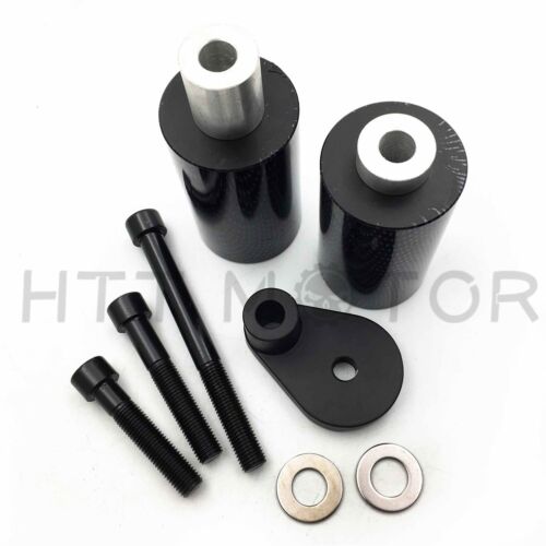 Carbon Frame Sliders Protector For Suzuki GSXR600 2001-2003 GSXR750 2000-2003 - Picture 1 of 5