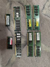 Computer Memory Mixed Lot Of 8 Sticks. Desktop And Laptop. Rare. Legacy.