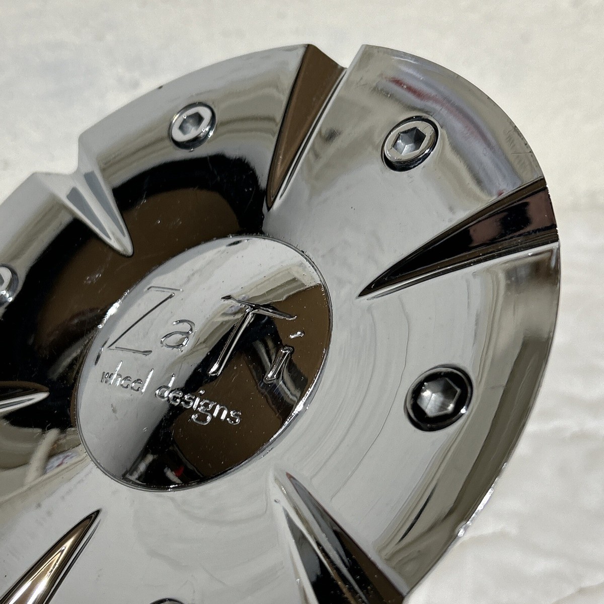 ZaTi Designs FURIOUS Custom Rim Wheel Center Hub Cap Chrome
