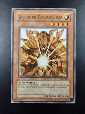 YUGIOH 2002 | SENJU OF THE THOUSAND HANDS | SRL-080 | NA PRINT | RARE | NM