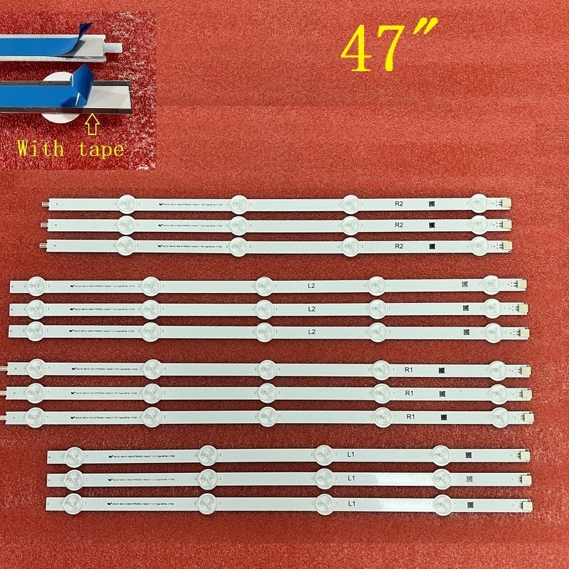 LED Strip For LG 47LN5758 47LM8600 47LA620V 47E380S 47LN575S